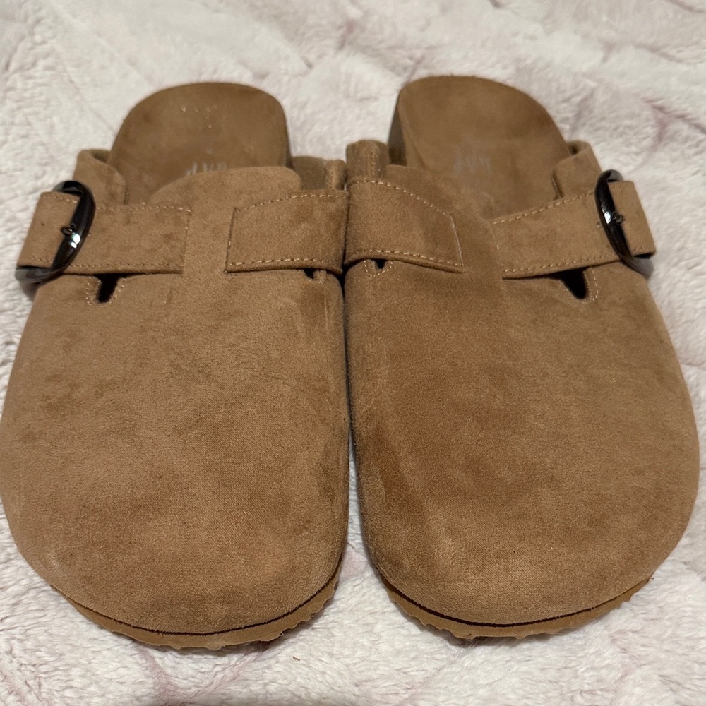 GAP Brown Suede Slip-On Shoes